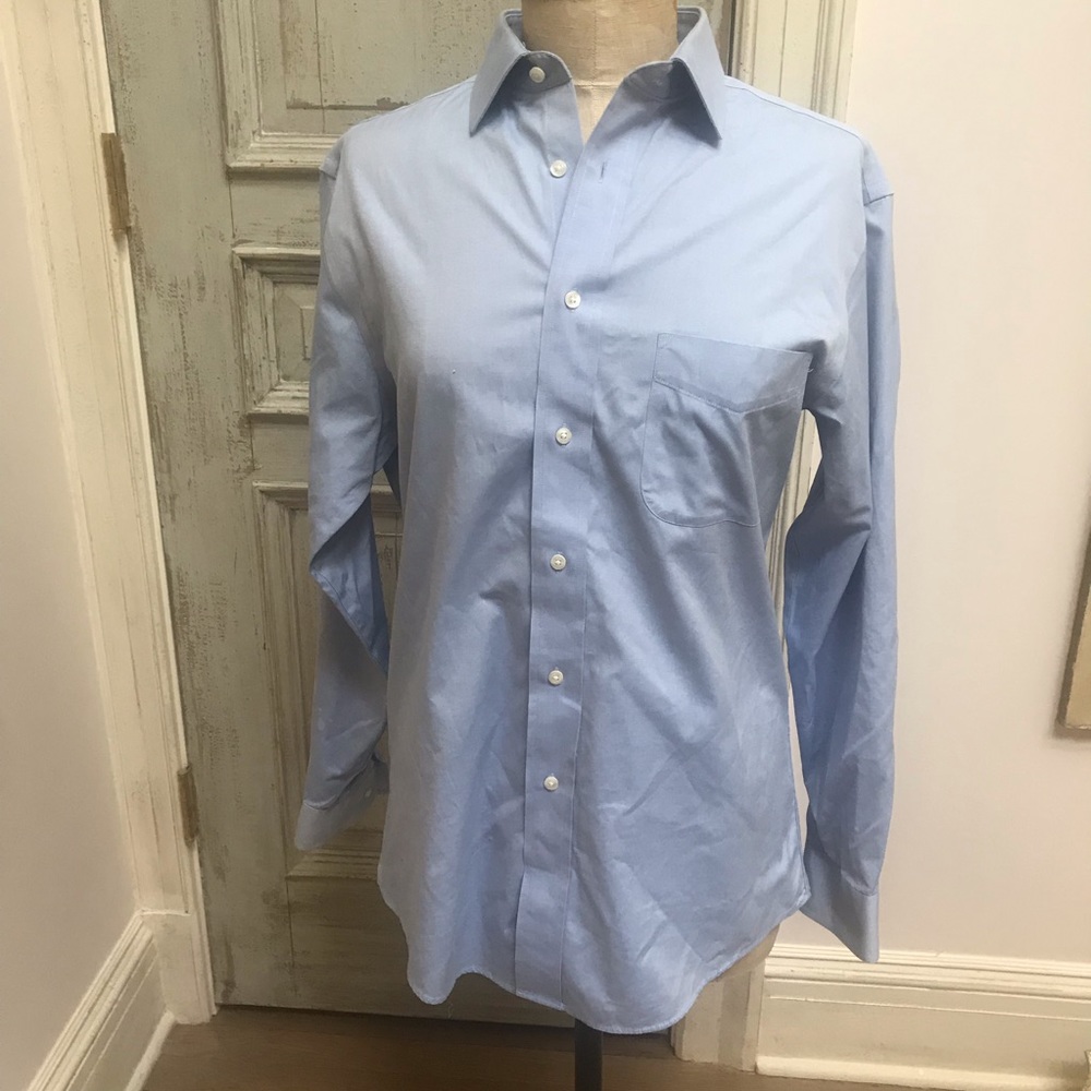 Jos. A. Bank slim fit blue men’s oxford 15.5 - 33